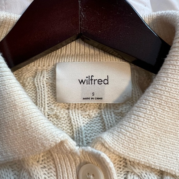 Aritzia Cream Knit Sweater - Picture 3 of 3